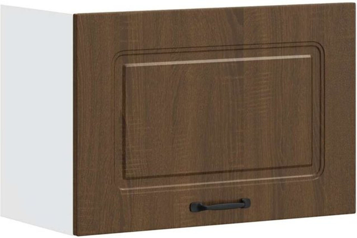 Vidaxl Küchen-Hängeschrank Kalmar in Braun mit Drehtüren im Landhausstil aus Holzwerkstoff - Bild 1