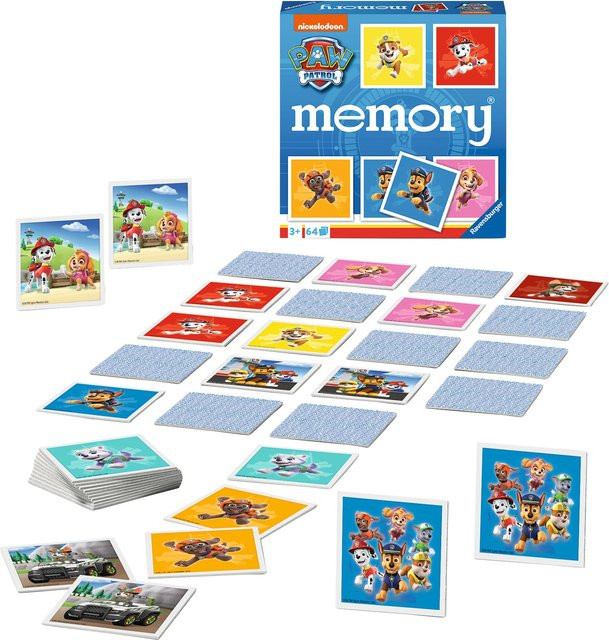 Ravensburger Paw Patrol Memory, Kinderspiel, ab 3 Jahre - Bild 1