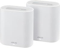ASUS ExpertWiFi EBM68 Mesh WLAN-System, Wi-Fi 6 Tri-Band Router im 2er Pack, Weiß - Bild 1