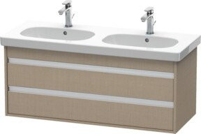 Duravit Waschtischunterschrank Ketho wandhängend mit 2 Schubladen, Breite: 115 cm, Tiefe: 45,5 cm, Höhe: 48 cm - Bild 1