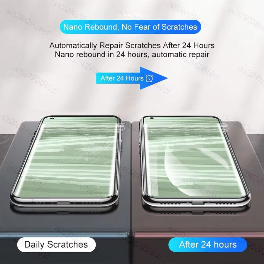 3-5 Stück Hydrogel Displayschutzfolie für Vivo V21 5G und V21e 5G in Transparent - Bild 3