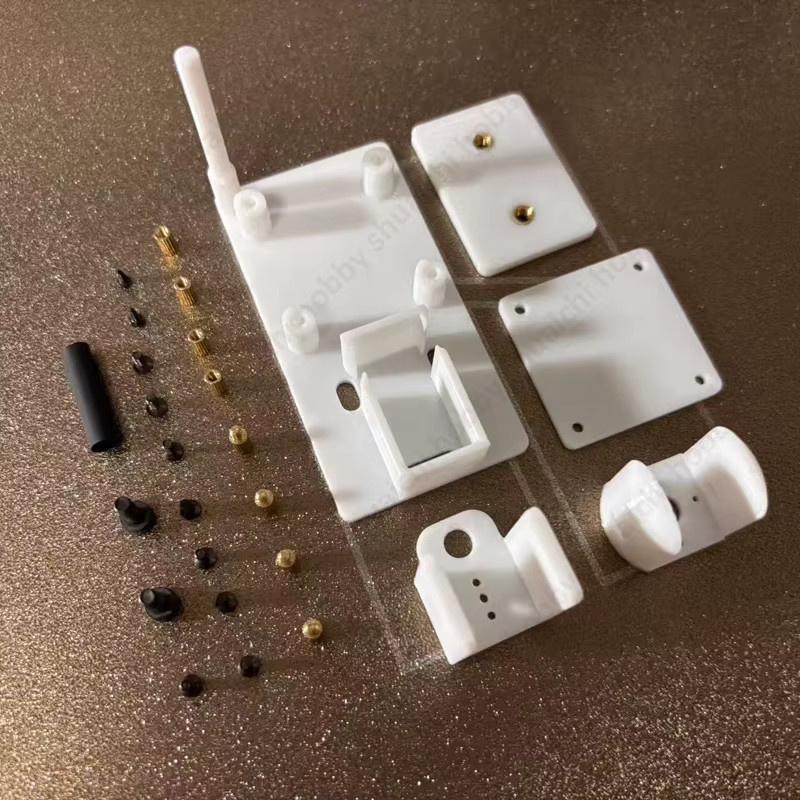 DJI O4 Air Unit 3D-gedruckte Single Axis Gimbal Halterung für RC Flugzeuge und Drohnen, abnehmbare Bildübertragungshalterung in Schwarz oder Weiß - Bild 2