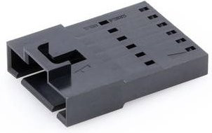 Molex Buchsengehäuse-Kabel Schwarz, 6 Polzahl, Rastermaß: 2.54 mm, 701070005 - Bild 1