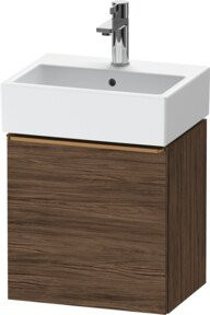 Duravit Waschtischunterschrank D-Neo in Braun Matt mit 1 Tür und Wandmontage, B/T/H: 43,4 x 32,2 x 44 cm - Bild 1