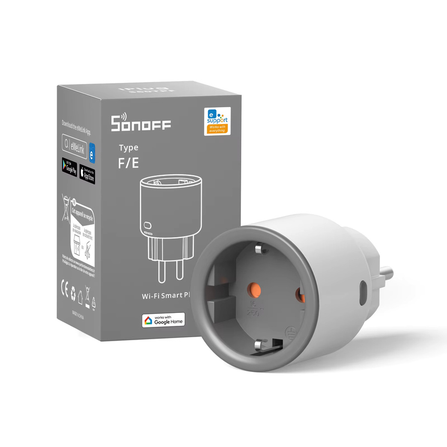 SONOFF S60 EU IPlug WLAN-Smart-Steckdose mit Überlastschutz, Farbe: Weiß, Fernsteuerung über EWeLink, Alexa, Google und IFTTT - Bild 3