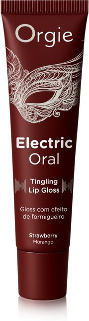Orgie Lipgloss Electric Oral, Erdbeergeschmack, glänzend, Unisex - Bild 1