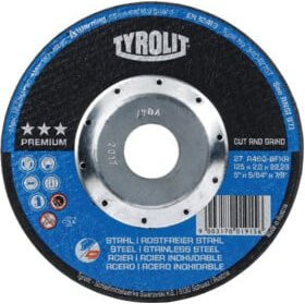 Tyrolit Premium Kombischleifscheibe Cut and Grind Blau Durchmesser: 125 mm - Bild 1