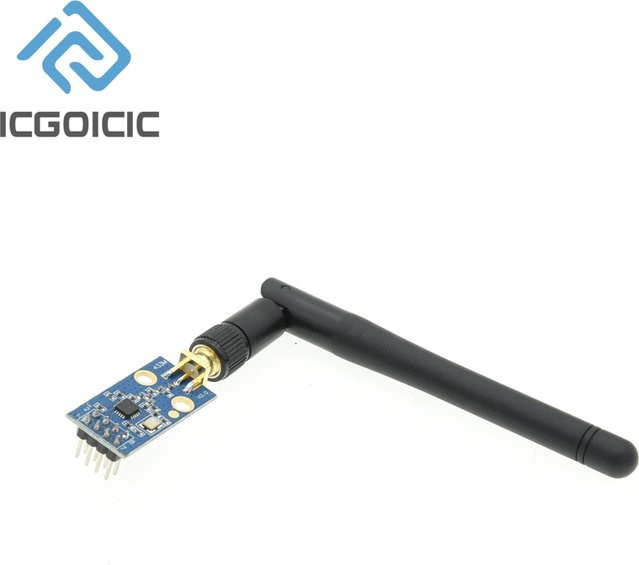 CC1101 Funkmodul mit SMA-Antenne, kabelloses Transceiver-Modul 433 MHz - Bild 1