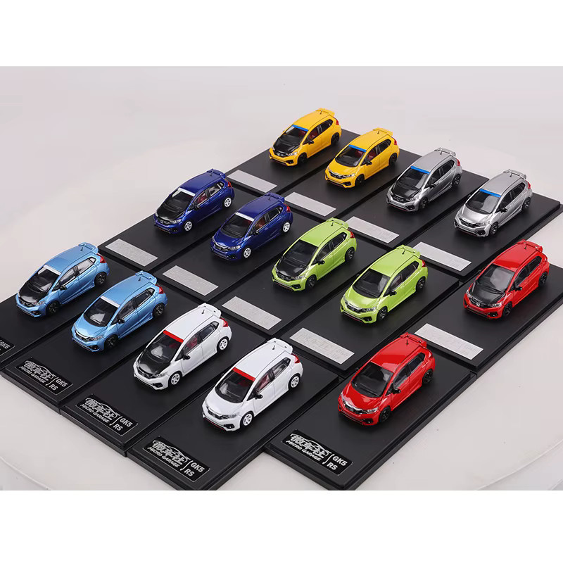 Maisto Micro Garage 1:64 Fit GK5 RS Simulationsautomodell, Gelb, Metall - Bild 4