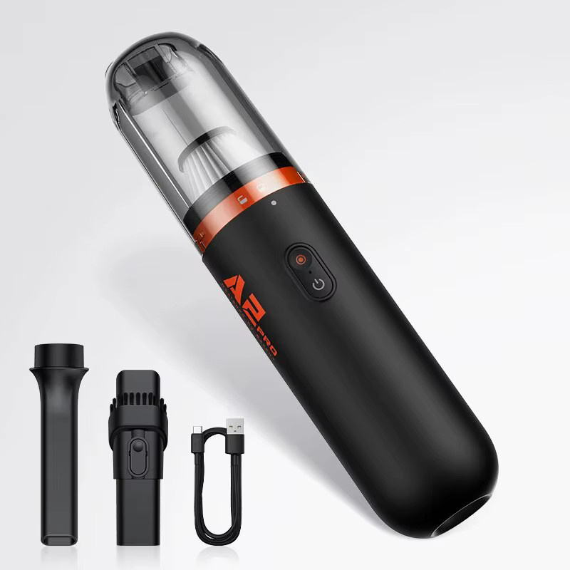 Baseus 2-in-1 Mini-Handstaubsauger für Auto, Zuhause und Büro, 6000 Pa Saugleistung, Schwarz - Bild 5