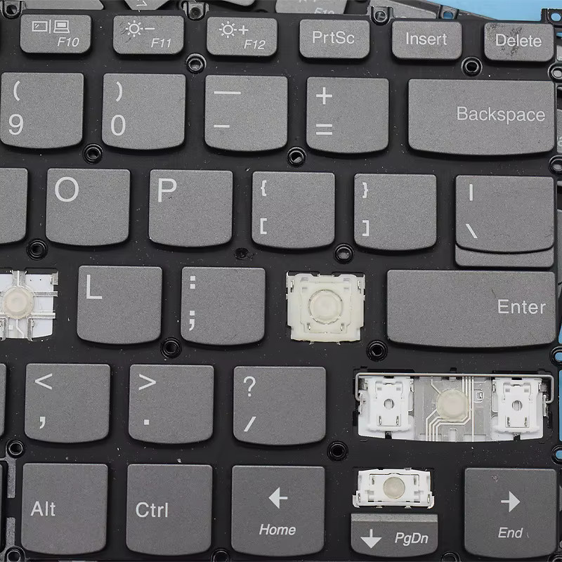 Ersatz-Tastenkappe mit Scharnier für Lenovo Yoga 730-13IKB 730-13IWL 730-15IKB 730-15IWL 530-14IKB Flex 6-14ARR 6-14IKB Tastatur - Bild 4