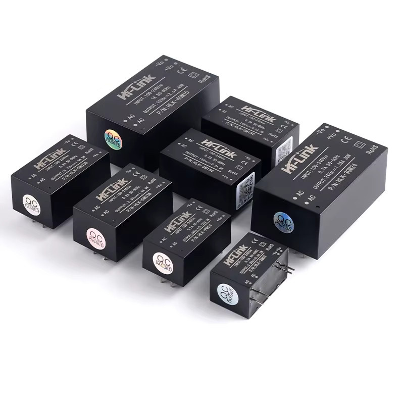 Snvi HLK AC DC Wandler Netzteilmodul Isoliert 4-Pin Schwarz - Bild 3