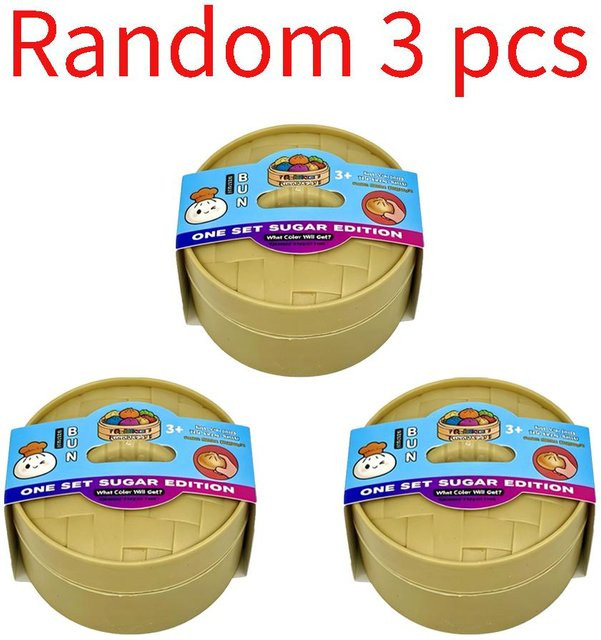 Bunte simulierte gedämpfte Brötchen Squishy Blind Box, Sensorisches Knetspielzeug - Bild 1