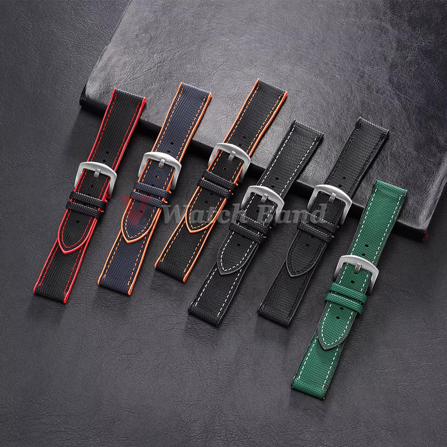 Uhrenarmband für MoonSwatch, Silikon, 20 mm, Schwarz, Unisex - Bild 1