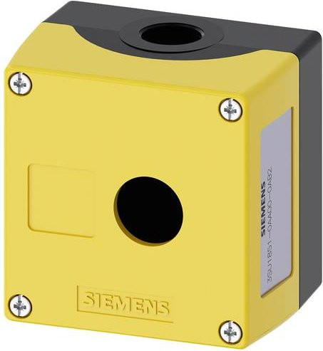 Siemens Gehäuse 3SU1851-0AA00-0AB2 in Gelb aus Metall mit Schutzart IP66, IP67 und IP69K - Bild 1