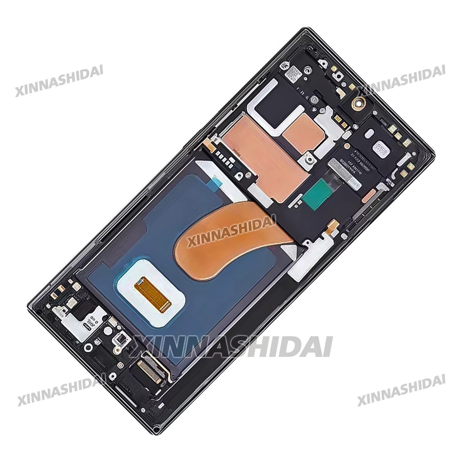 Samsung Galaxy S23 Ultra OLED Display mit Touchscreen Digitizer für Reparaturzwecke in Schwarz oder Weiß - Bild 3