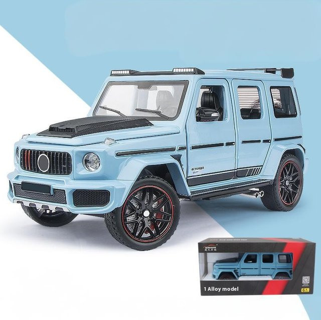 Linyi toy car Mercedes Benz G800 Modellauto, 1:24, Metall, ab 14 Jahren - Bild 1
