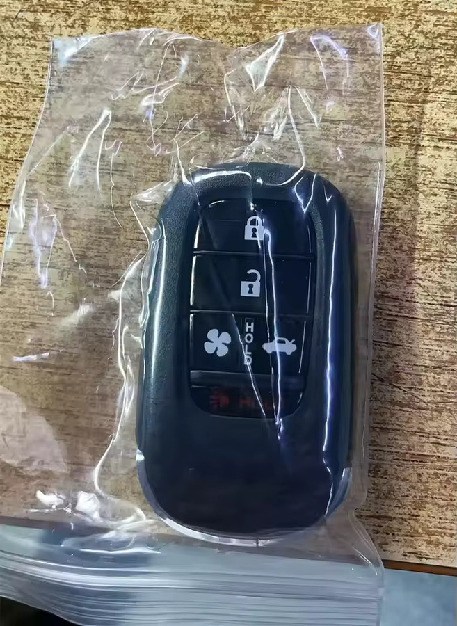 Keyecu Ersatz Smart-Remote-Key FOB KR5TP-4 mit 5 Tasten, 434 MHz 4A Chip für Honda Accord CR-V Civic 2022 2023 2024, Schwarz - Bild 5