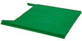 Eichner Ablagefach Flat für Wandsortierer, Farbe: Grün, B/T/H: 24,0 x 1,5 x 30,2 cm, Füllhöhe 9 mm, passend für A4 - Bild 1