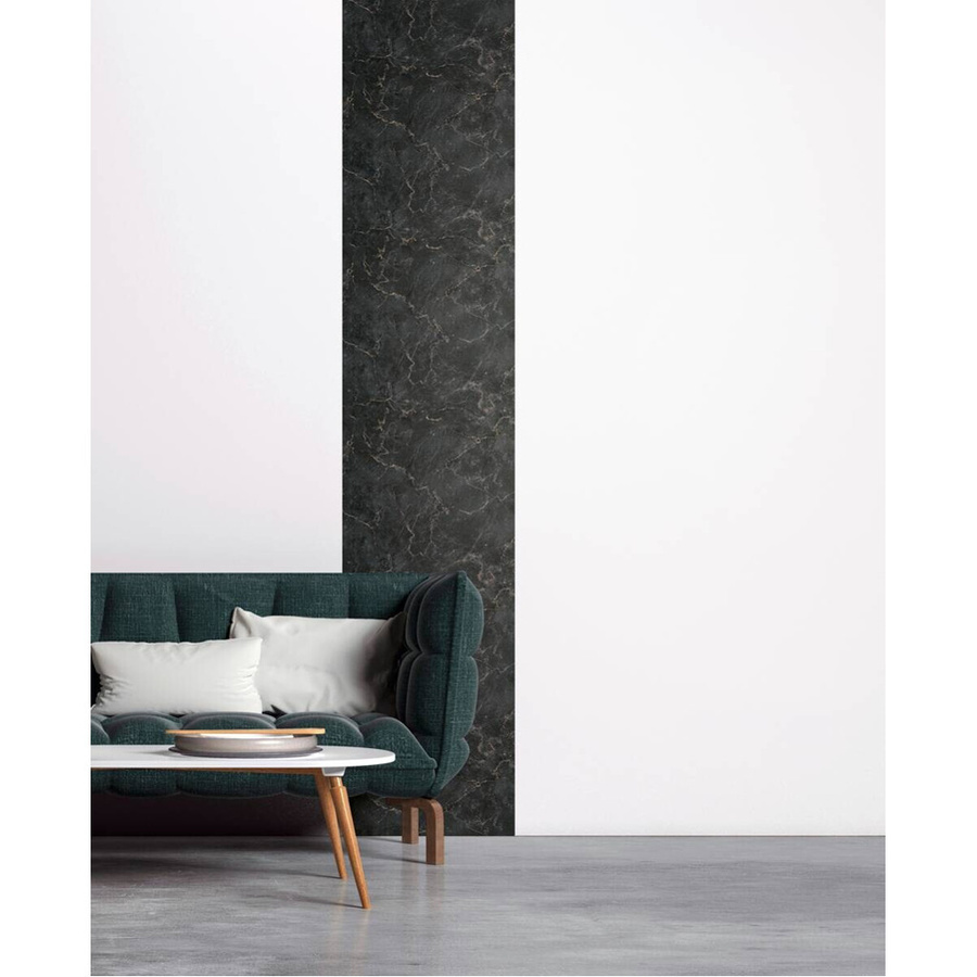 A.S.Creation Pop.up 3D-Panel Marmoroptik in Gold und Schwarz, B/H/T: 52 x 250 x 7,5 cm - Bild 3