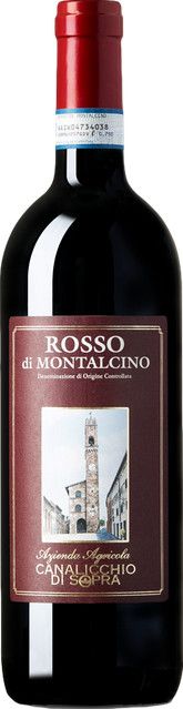 Canalicchio di Sopra Rosso di Montalcino 2022, Sangiovese, Italien, 0,75 l - Bild 1