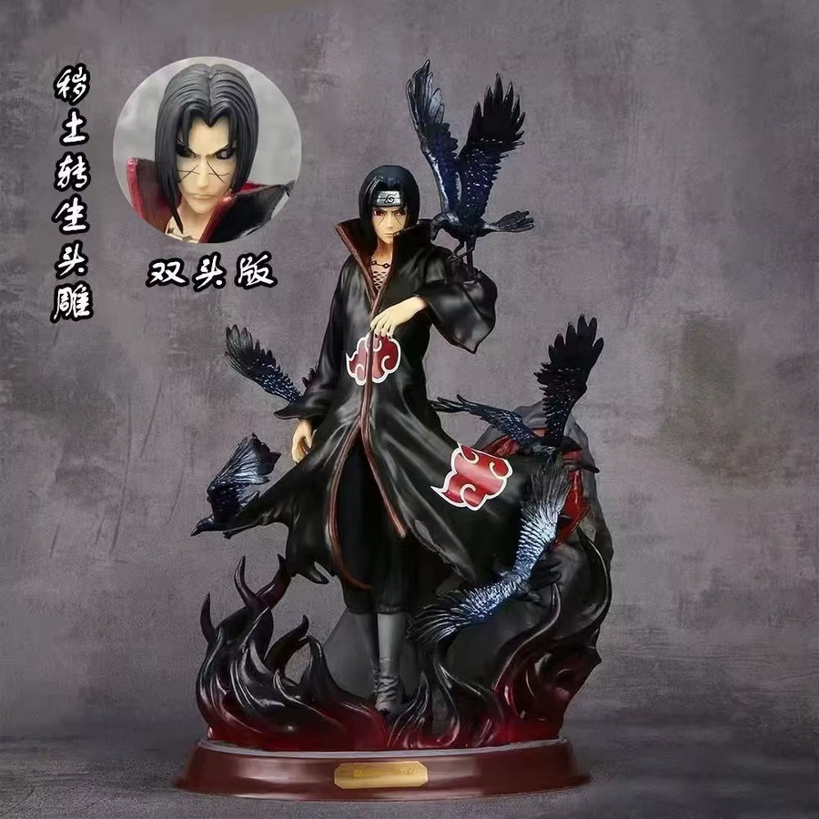Bandai Naruto Uchiha Itachi Statue, Schwarz, Kunststoff - Bild 2