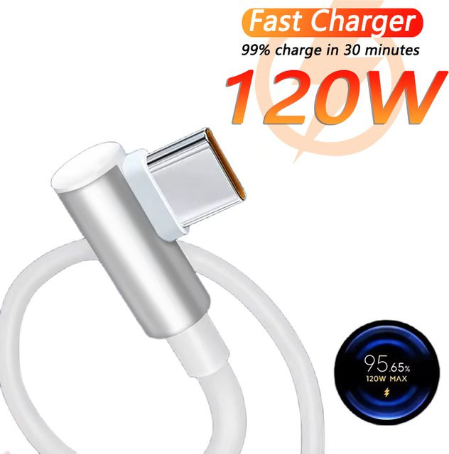 Xiaomi 120W Schnellladegerät mit USB-A auf Typ-C Kabel in Weiß für Xiaomi 14 13 12 11 Pro Ultra Lite und Note 12 Serie - Bild 1