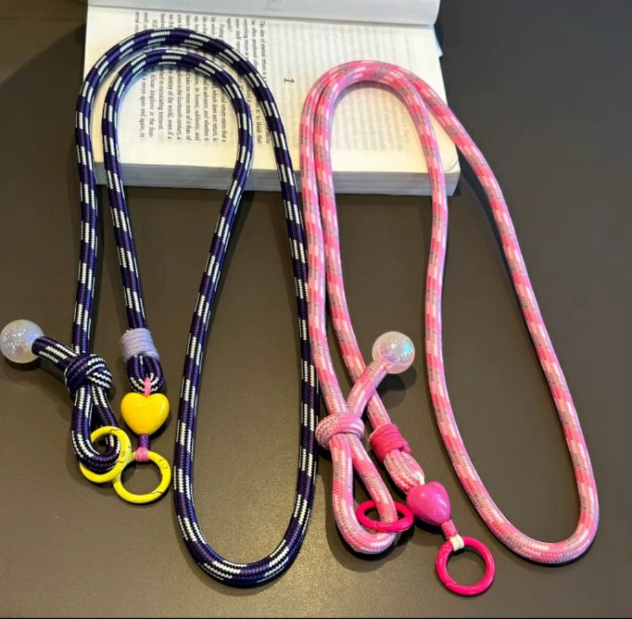 ZHANZHI Telefon-Lanyard in Gelb und Gold, verstellbares modisches Umhängeband als dekoratives Mehrzweck-Lanyard - Bild 2