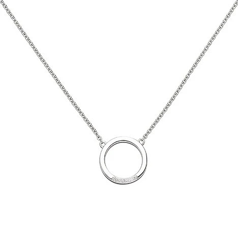 Colfem Halskette 585 Weißgold, 7 Diamanten, 43 cm - Bild 1