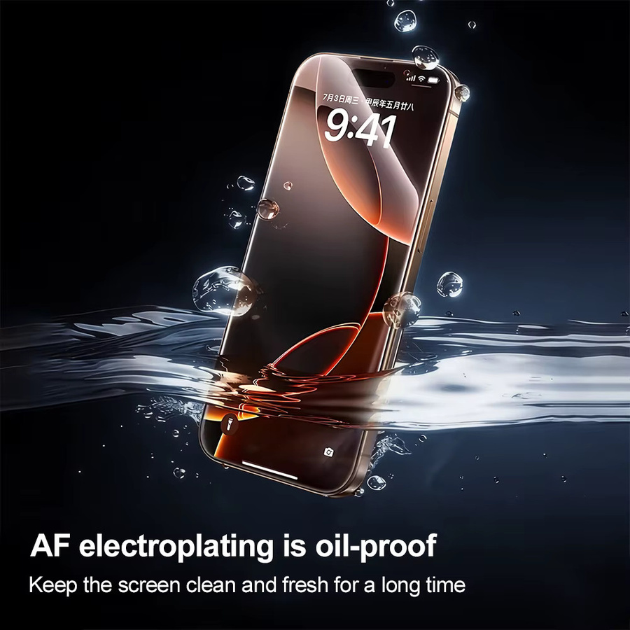 Bolomboy Anti-Spionage Displayschutz aus gehärtetem Glas für iPhone 11 12 13 14 15 16 17 Pro Max Plus X XR Xs Max transparent - Bild 4