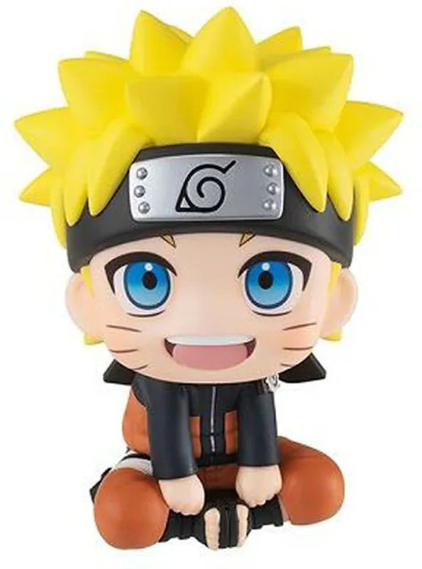 Bandai Naruto Anime Actionfigur Q-Version Kawaii Sammlermodell aus Kunststoff, mehrfarbig, Höhe: 9 cm - Bild 1