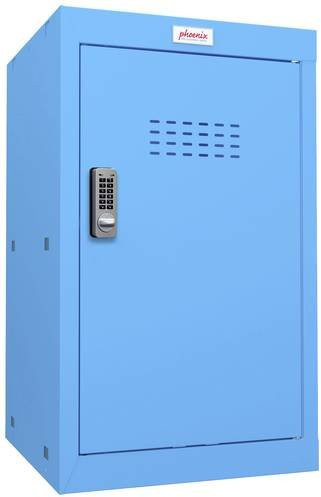 Phoenix CL0644BBE Würfel Schließfach Mittel Blau mit elektrischem Schloss B/T/H: 40 x 40 x 66,5 cm - Bild 1