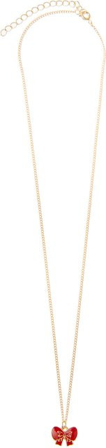 Rico Design Kette mit Anhänger Schleife, Rot, Damen - Bild 1