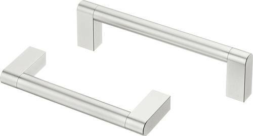 Rohde Universalgriff aus Edelstahl in Silber matt, L x B x H: 13,4 x 1,2 x 3,7 cm - Bild 1