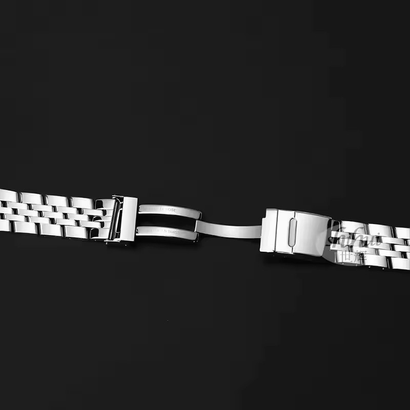 Uhrenarmband Edelstahl, Silber, 20 mm, 22 mm, 24 mm, Unisex - Bild 3