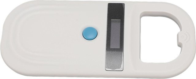 OutsideWorld Haustier-Mikrochip-Scanner in Weiß mit Dual-Frequenz-Lesung und USB-Schnittstelle, tragbar und wiederaufladbar für Hunde und Katzen - Bild 1