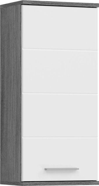 xonox.home Hängeschrank Blake in Weiß Hochglanz, B/H/T: 35 x 77 x 25 cm - Bild 1