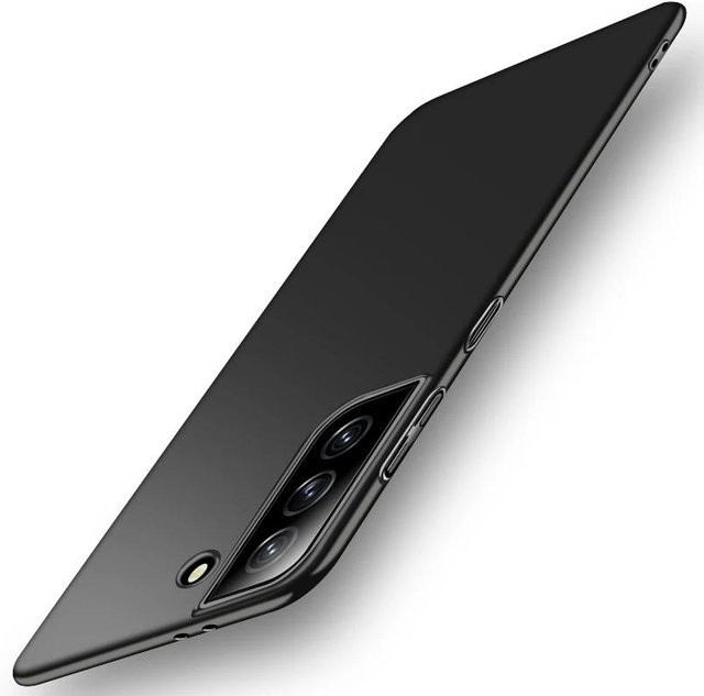 Luxus Matte Harte Hülle für Samsung Galaxy S26 Ultra S25 FE S24 S23 Plus S22 S21 S20 Ultra Dünne Rückabdeckung in Schwarz - Bild 1