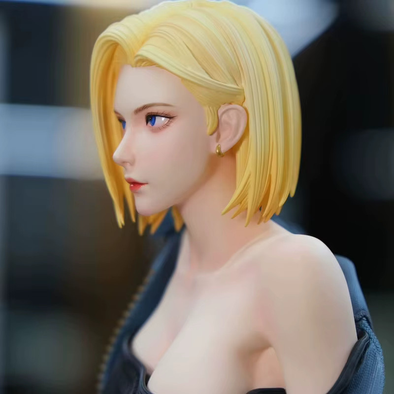 Bandai Dragon Ball Z Android 18 Actionfigur, 42cm, Rosa / Pink - Bild 3