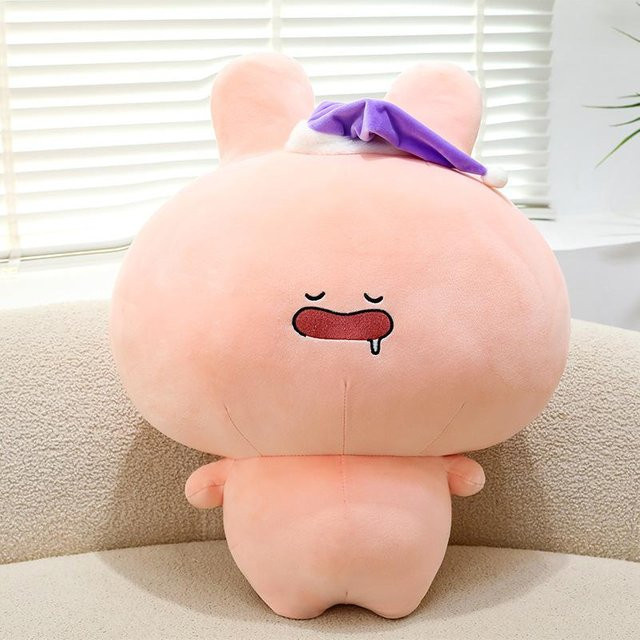Asamimi Rosa Kaninchen Plüschtier, 30cm, ab 14 Jahren - Bild 1