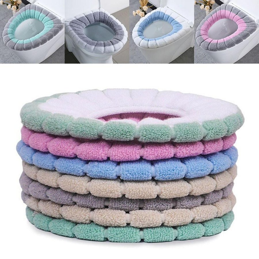 Geauty WC Sitzheizung Mattenkissen PAN Fibe, waschbare Polsterung für ovale Toilettendeckel - Bild 3