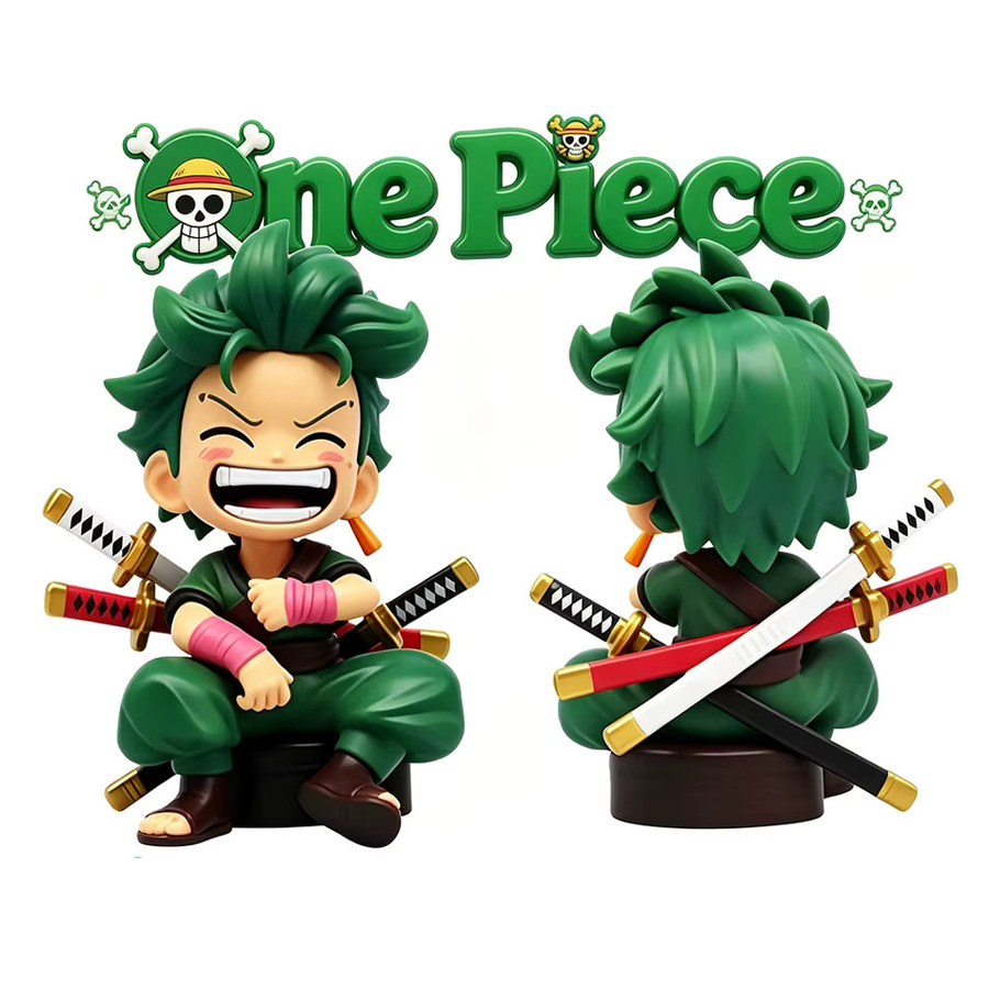 Bandai One Piece Anime-Figur Monkey D Luffy Roronoa Zoro, Einzelfigur - Bild 2