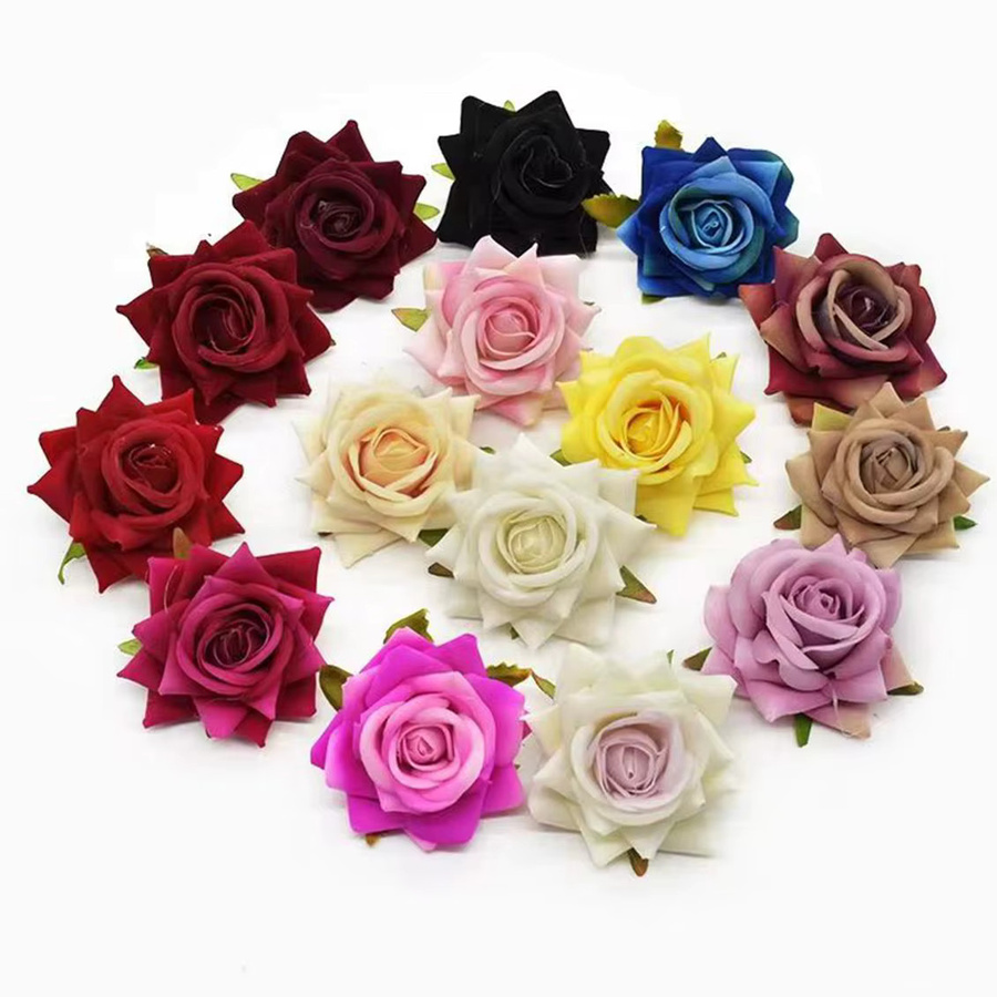 XIAOYINMO Künstliche Seidenrosen in Multicolour für Hochzeit, Valentinstag und DIY-Dekorationen - Bild 2
