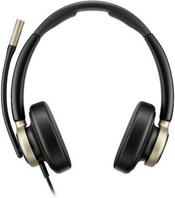 HP Poly Mission 825 USB On-Ear Headset Schwarz - Bild 1