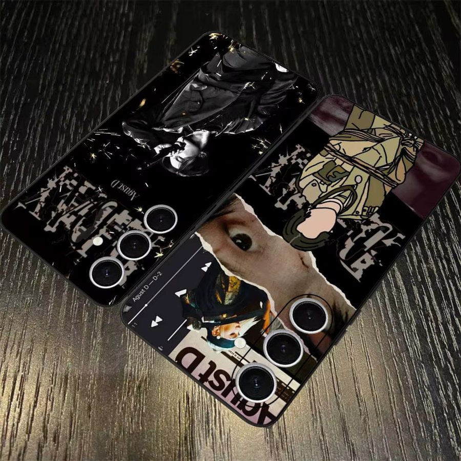 Singer A-Agust D S-SUGA Handyhülle für Samsung Galaxy S24 Ultra, S23, S22, S21, S20, S24 FE, S20 Lite, S21 FE, S22 Ultra 5G, Multicolor - Bild 3