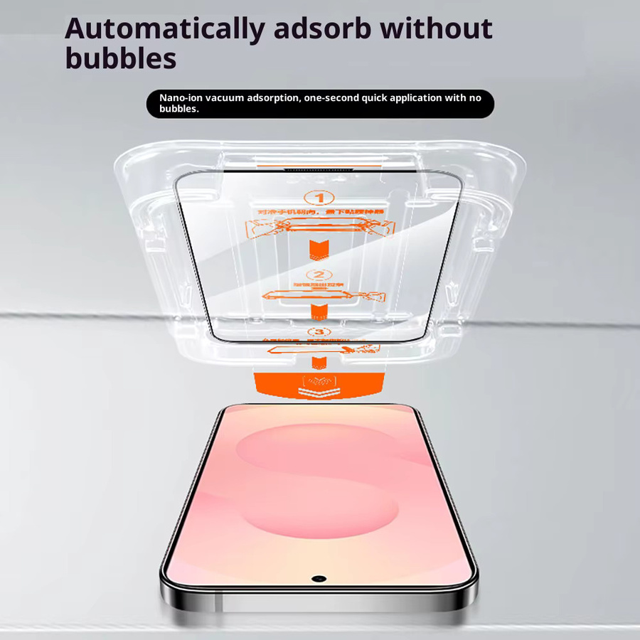 Samsung Galaxy S26 Ultra Displayschutz aus gehärtetem Glas mit 8K HD-Qualität und oleophober Beschichtung, transparent - Bild 3