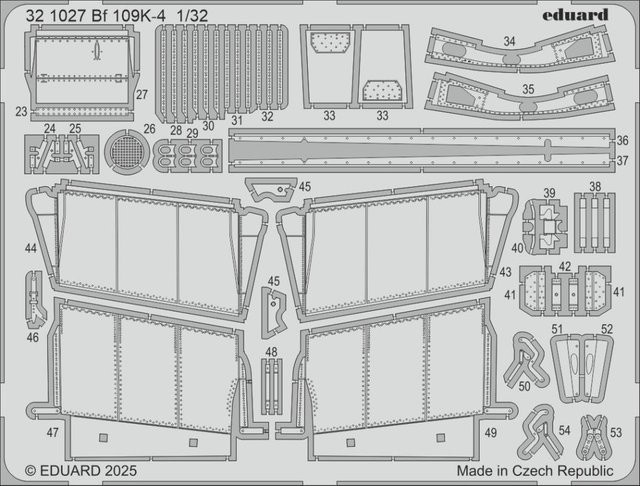 Eduard Bf 109K-4 [Kotare], Fahrzeug, 1:32 - Bild 1