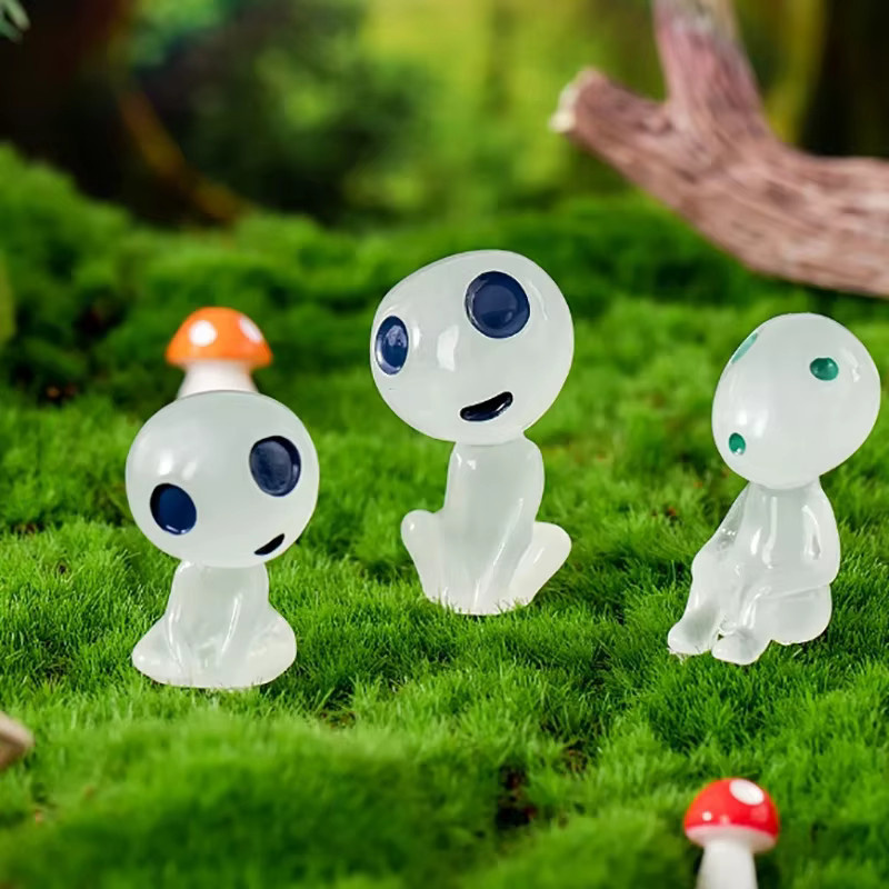 Soulbao 3D Nachtlicht Miniatur Puppe als leuchtende Elfen-Dekoration für Weihnachten und Halloween - Bild 4