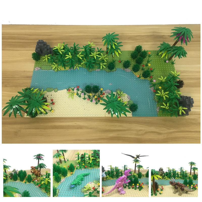 Yiran toy Grasland Grundplatte Bauklotz-Grundplatte 1-teiliges Set - Bild 2