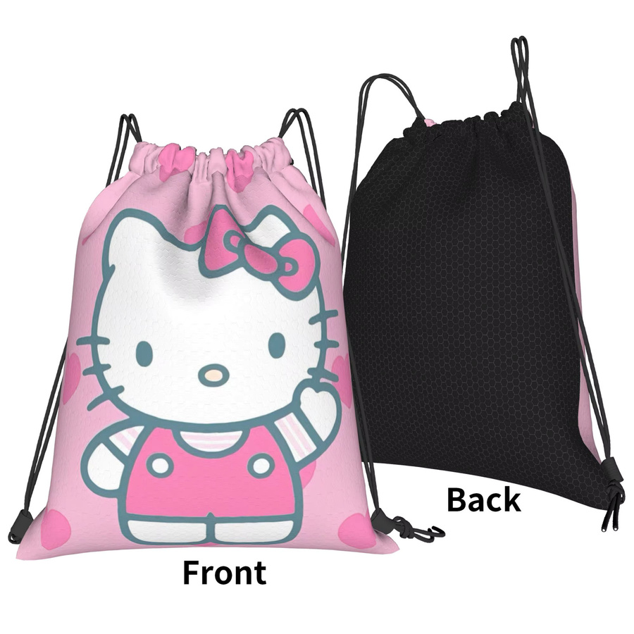 K-Kittys Say Hello Bag Rucksack mit Kordelzug, Sport- und Turnbeutel - Bild 2
